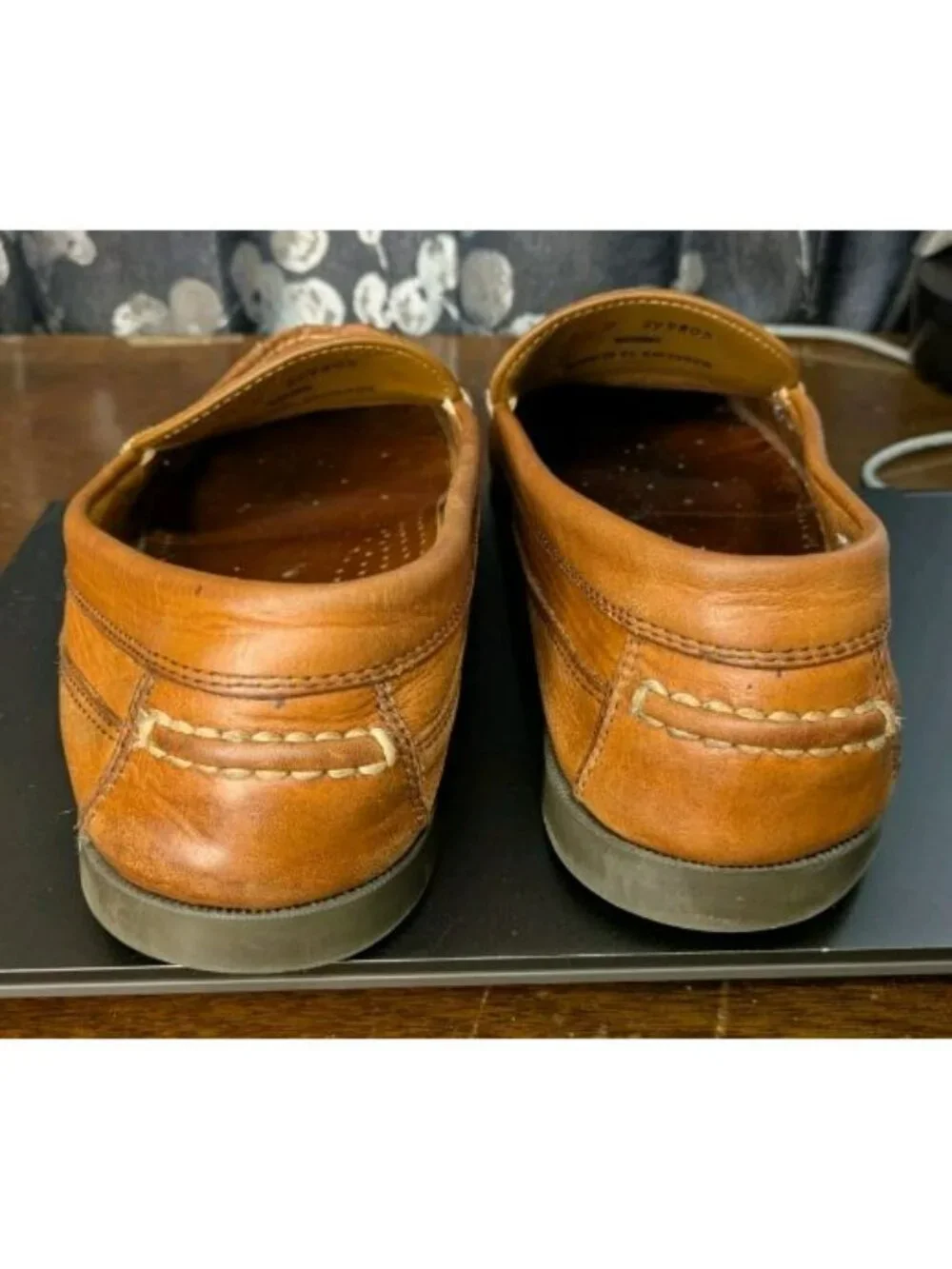 L.L. Bean Casco Bay Moc Loafers Brown Leather Slip On Casual Shoes Mens Sz 11 D